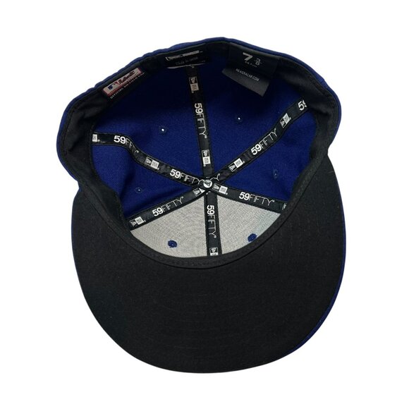 Los Angeles Dodgers 7 3/8 Fitted Baseball Hat Cap On Field New Era 59Fifty MLB - Picture 7 of 12